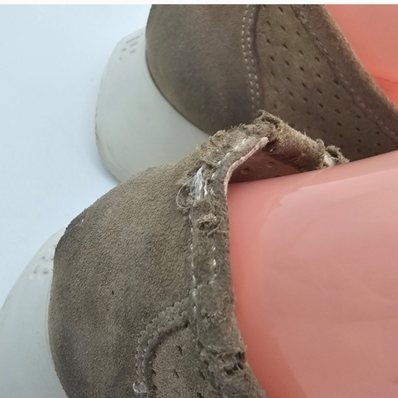 Paul Green Alexa Loafers Women’s Tan Grain Soft Suede Size 7 (UK 4.5) Platform - Picture 15 of 16